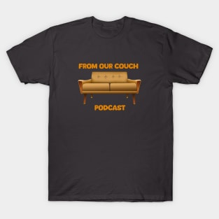 From Our Couch Orange T-Shirt